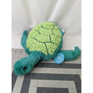 Manhattan Toy Sea Turtle Plush Green 15 Inch Stuffed Animal Toy